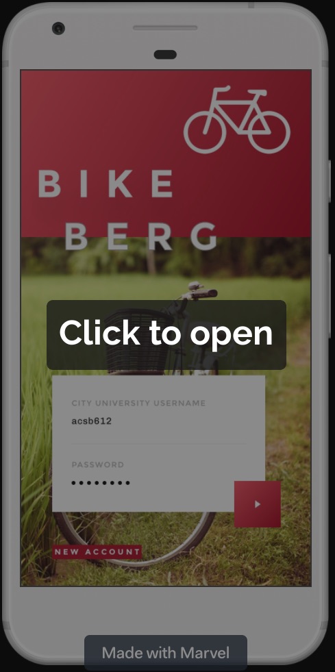 link to clickable app prototype